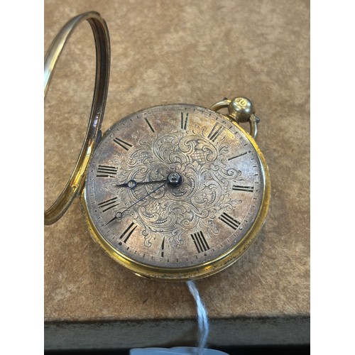 144 - An early 19th century 18ct ladies pocket watch, stamped ‘Tupman, Grt Russell Strt, Bloomsbury, 1797’... 