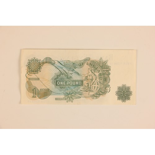 387 - A folio of English and foreign coins and bank notes, to include a white £5 note (folded), dated 12th... 