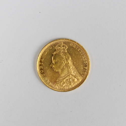 166 - Victoria (1937-1901) Full sovereign, dated 1892, 8gms