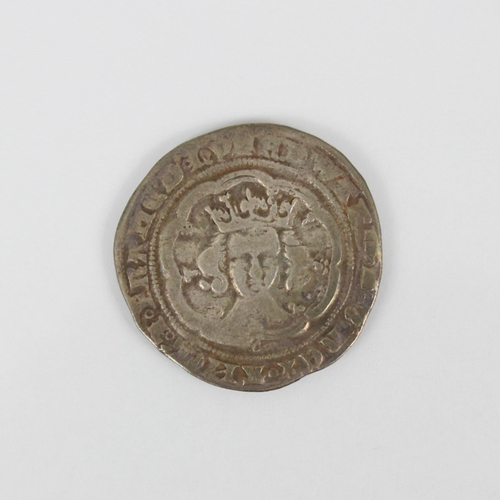 147 - Henry VII, groat, facing bust, cross to reverse, approx. 2.6cm wide, 4.4gms