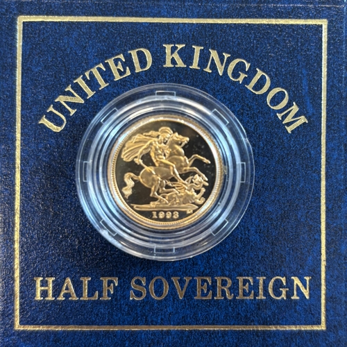 178 - Elizabeth II (1952-2022) Half sovereign, dated 1993, proof, encapsulated