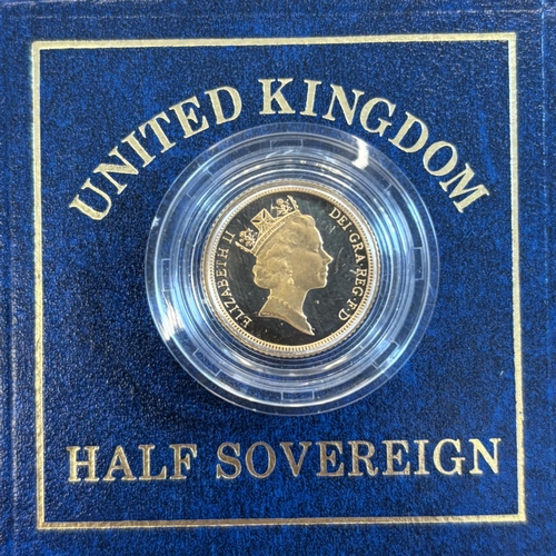 178 - Elizabeth II (1952-2022) Half sovereign, dated 1993, proof, encapsulated