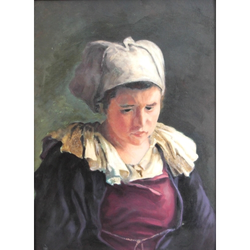 335 - After Roderic O'Conor (Irish, 1860-1940),  
'Breton Girl', a 20th century copy after the late 19th c... 