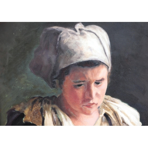 335 - After Roderic O'Conor (Irish, 1860-1940),  
'Breton Girl', a 20th century copy after the late 19th c... 