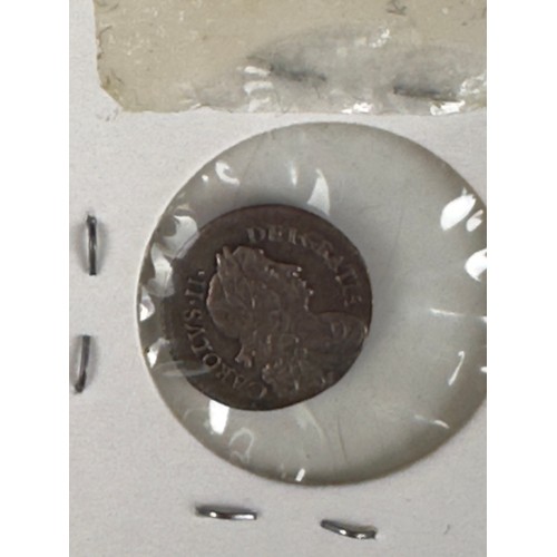 140 - Charles II (1660-1685), 1682 Maundy 1d, 2d, 3d, and 4d