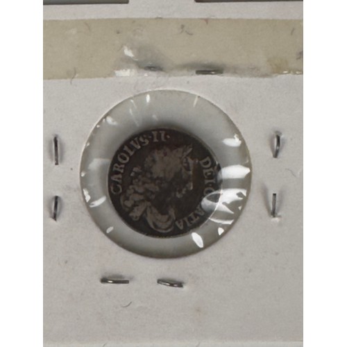 138 - Charles II (1660-1685), 1680 Maundy 1d, 2d, 3d, and 4d