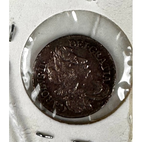 130 - Charles II (1660-1685), 1671 Maundy 1d, 2d, 3d, and 4d