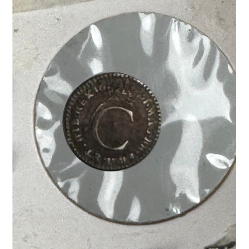 130 - Charles II (1660-1685), 1671 Maundy 1d, 2d, 3d, and 4d