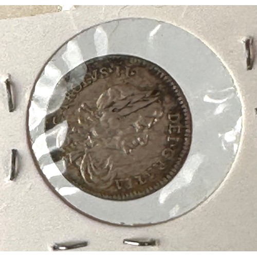 129 - Charles II (1660-1685), 1670 Maundy 1d, 2d, 3d, and 4d