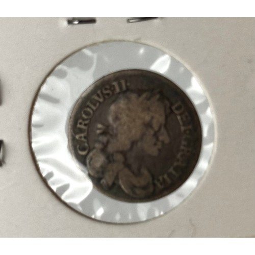 129 - Charles II (1660-1685), 1670 Maundy 1d, 2d, 3d, and 4d