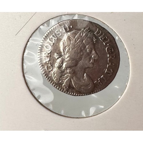 141 - Charles II (1660-1685), 1683 Maundy 1d, 2d, 3d, and 4d