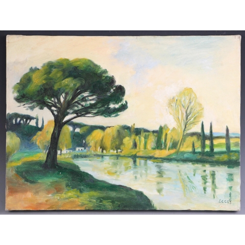 316 - Caroline Leeds [Caroline Fleur Osborne, Duchess Of Leeds] (British, 1931-2005),  
A continental town... 