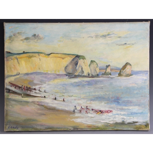 316 - Caroline Leeds [Caroline Fleur Osborne, Duchess Of Leeds] (British, 1931-2005),  
A continental town... 