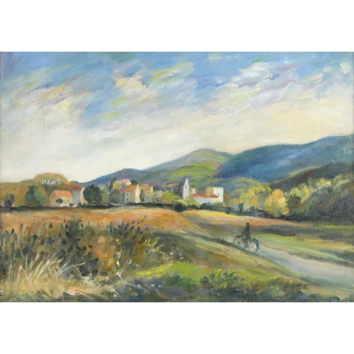 318 - Caroline Leeds [Caroline Fleur Osborne, Duchess Of Leeds] (British, 1931-2005),  
'Riding Up The Pat... 