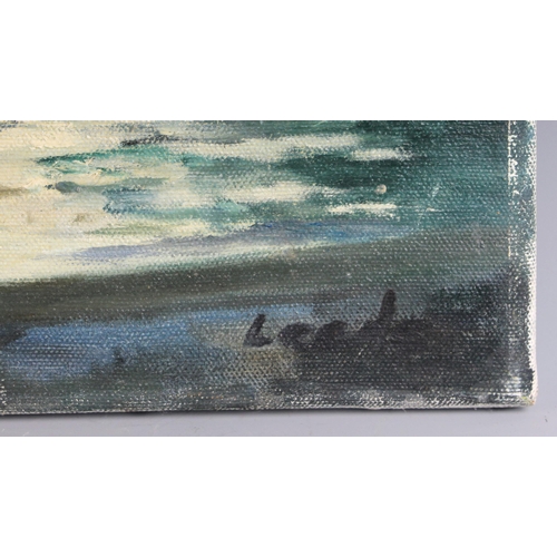319 - Caroline Leeds [Caroline Fleur Osborne, Duchess Of Leeds] (British, 1931-2005),  
A harbour scene at... 