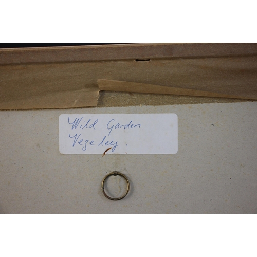 349 - Caroline Leeds [Caroline Fleur Osborne, Duchess Of Leeds] (British, 1931-2005),  
'Wild Garden, Veze... 