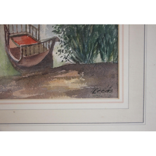 353 - Caroline Leeds [Caroline Fleur Osborne, Duchess Of Leeds] (British, 1931-2005),  
Azay-le-Rideau, a ... 