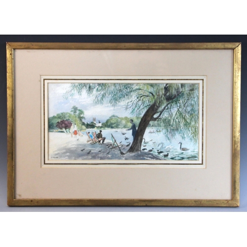 354 - Caroline Leeds [Caroline Fleur Osborne, Duchess Of Leeds] (British, 1931-2005),  
'The Birdman, Hyde... 