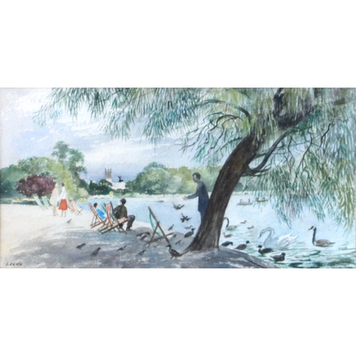 354 - Caroline Leeds [Caroline Fleur Osborne, Duchess Of Leeds] (British, 1931-2005),  
'The Birdman, Hyde... 