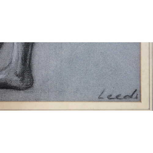 355 - Caroline Leeds [Caroline Fleur Osborne, Duchess Of Leeds] (British, 1931-2005),  
A bust length port... 