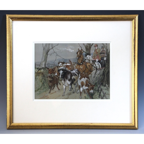 357 - Sophie Turner (British, late 19th/early 20th century),  
'A Near Miss', 'Direction Uncertain' and 'H... 