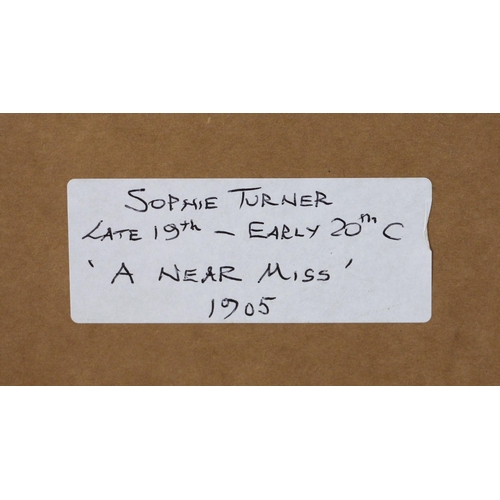 357 - Sophie Turner (British, late 19th/early 20th century),  
'A Near Miss', 'Direction Uncertain' and 'H... 