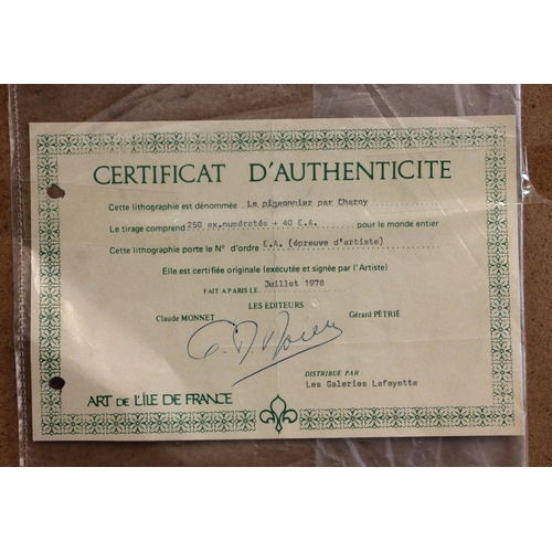 364 - Bernard Charoy (French, 1931-2024),  
'Le Pigeonnier' [The Pigeon House],  
One of forty limited edi... 