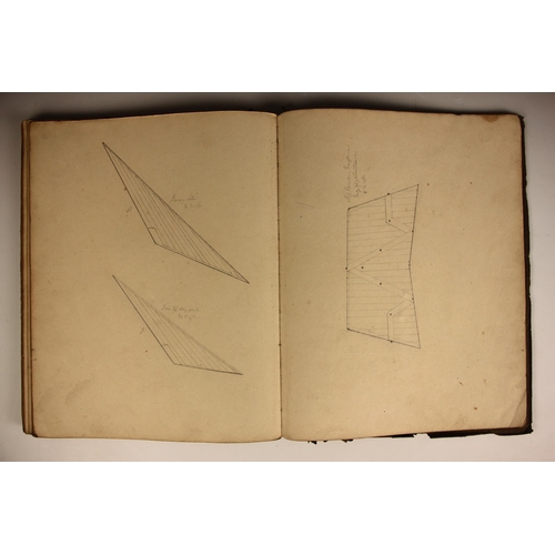 381 - A journal belonging to Charles Fosling, sailmaker on board the ship Roman Empire, covering the perio... 