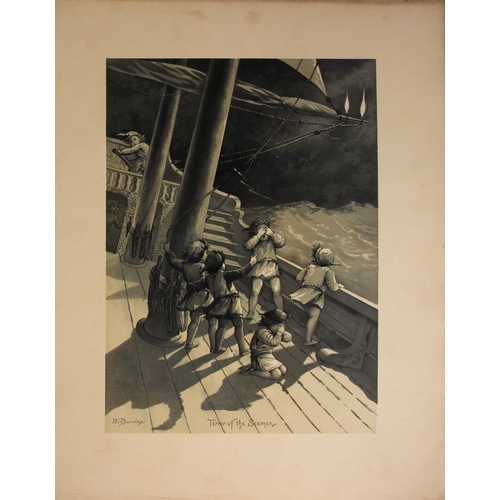 383 - Nesbit (E), THE VOYAGE OF COLUMBUS - DISCOVERY OF AMERICA, illustrated by Will and Frances Brundage ... 