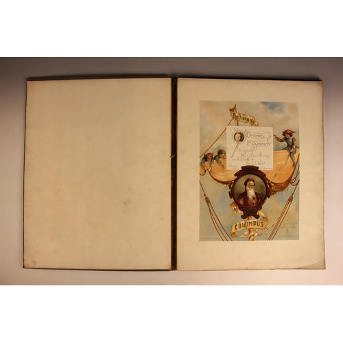 383 - Nesbit (E), THE VOYAGE OF COLUMBUS - DISCOVERY OF AMERICA, illustrated by Will and Frances Brundage ... 