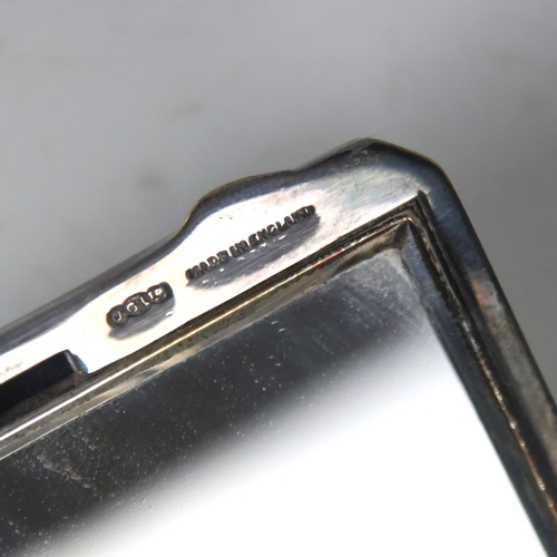 12 - A 20th century enamel compact, by Joseph Gloster Ltd, of square form with canted corners, the white ... 