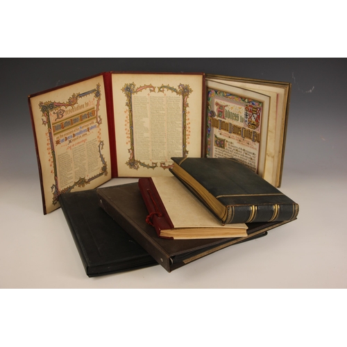 386 - An album containing a series of black and white photographs taken by Lt. Philip Davies-Cooke of 1st ... 