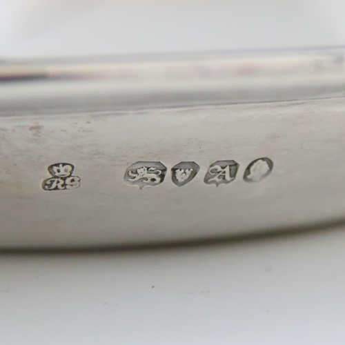 7 - A pair of William IV silver muffin dishes and cover, R & S Garrard & Co, London 1836, the grooved fi... 