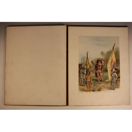 383 - Nesbit (E), THE VOYAGE OF COLUMBUS - DISCOVERY OF AMERICA, illustrated by Will and Frances Brundage ... 