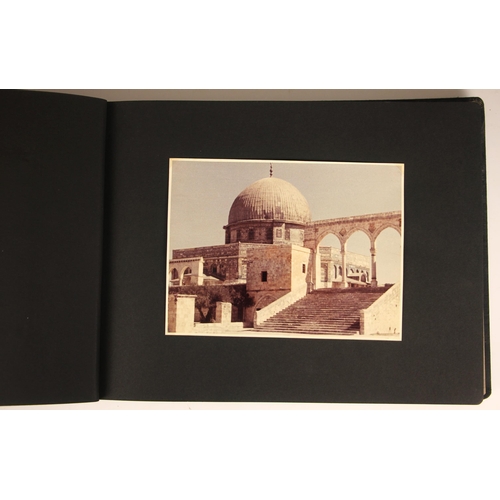 386 - An album containing a series of black and white photographs taken by Lt. Philip Davies-Cooke of 1st ... 