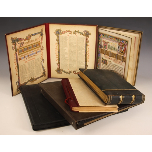 386 - An album containing a series of black and white photographs taken by Lt. Philip Davies-Cooke of 1st ... 