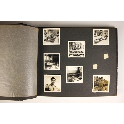 387 - A collection of approximately sixty black and white photographs depicting Penang and Singapore in 19... 