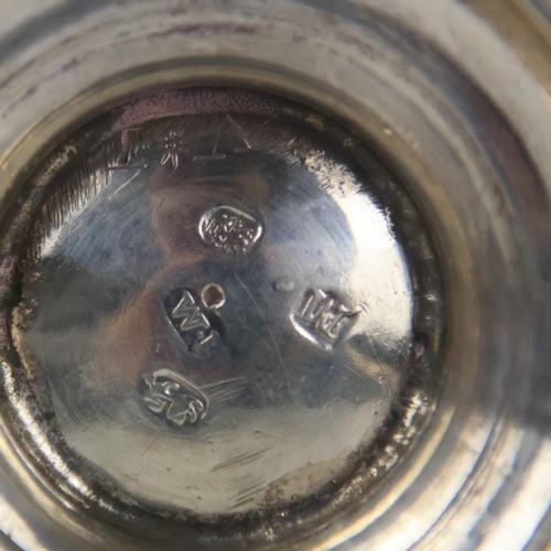 2 - A George II silver sugar caster, possibly William Fordham/William Fleming, London 1727, the flame fi... 