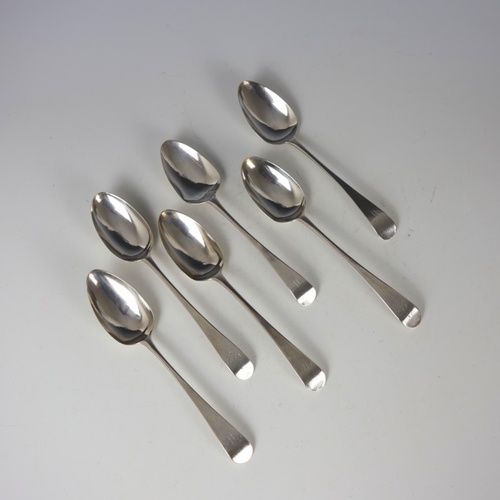 68 - A pair of George III silver Old English pattern table spoons, Peter, Ann & William Bateman, London 1... 