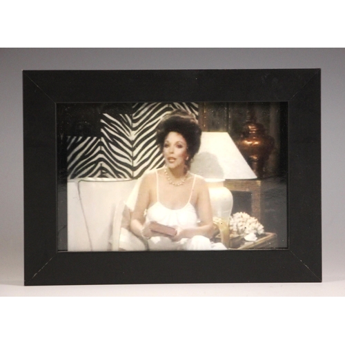 376 - Four hand painted zebra pattern folding wooden screens or room dividers, late 20th century, each of ... 