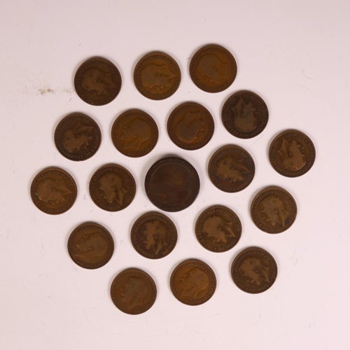 79 - A collection of coins, including commemorative coins and sets, some silver, including Silver Wedding... 