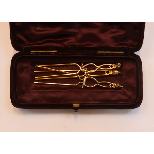 150 - A 19th century trio of diamond brooches converting to a tiara, hair combs and /or pendants, the thre... 