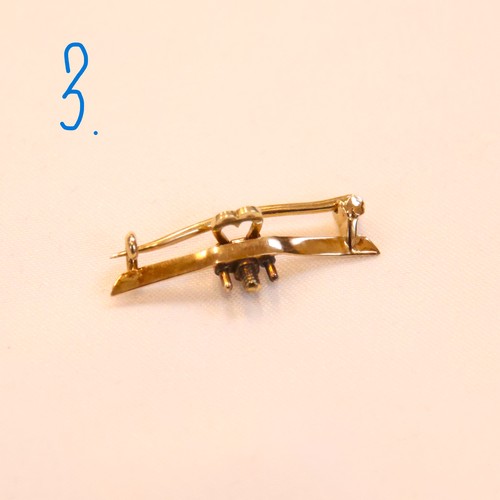 150 - A 19th century trio of diamond brooches converting to a tiara, hair combs and /or pendants, the thre... 