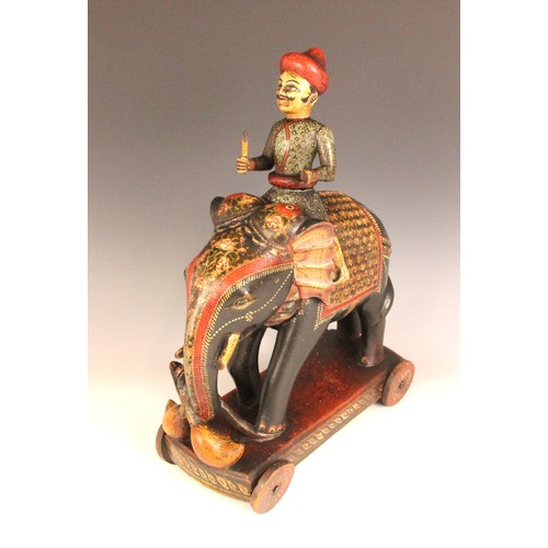 320 - A collection of Indian and South East Asian carvings, 20th century, to include an elephant, a horse,... 