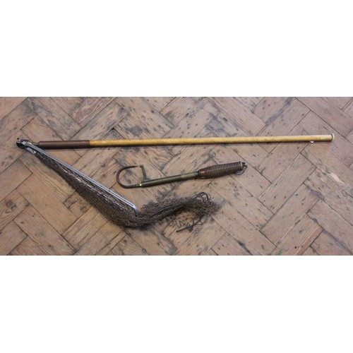 392 - A Farlows pig skin leather fishing wallet, early 20th century, containing fifteen fishing flies, som... 