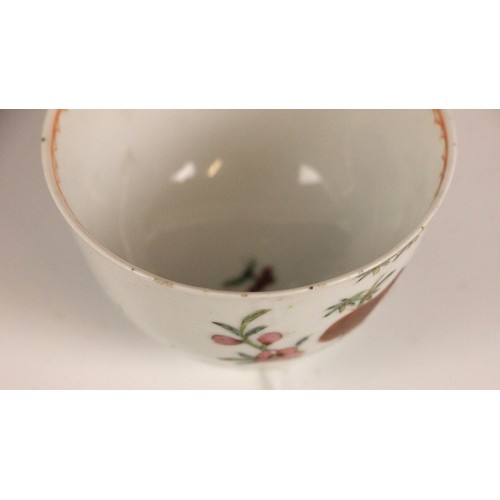 351 - A selection of Chinese porcelain, 18th century and later, including two tea bowls, three saucers, an... 