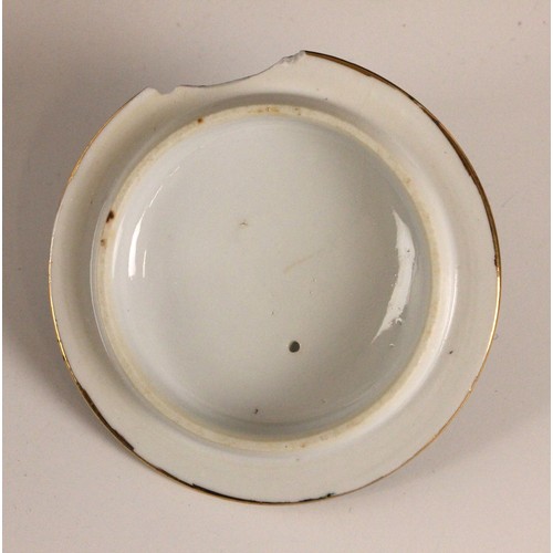 358 - A Chinese Canton Famille Rose tea service, comprising; five teacups and saucers, a teapot and cover,... 