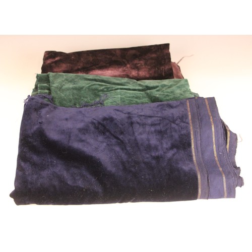 418 - A collection of Continental costume and textiles, to include a Turkish silk long line waistcoat, an ... 