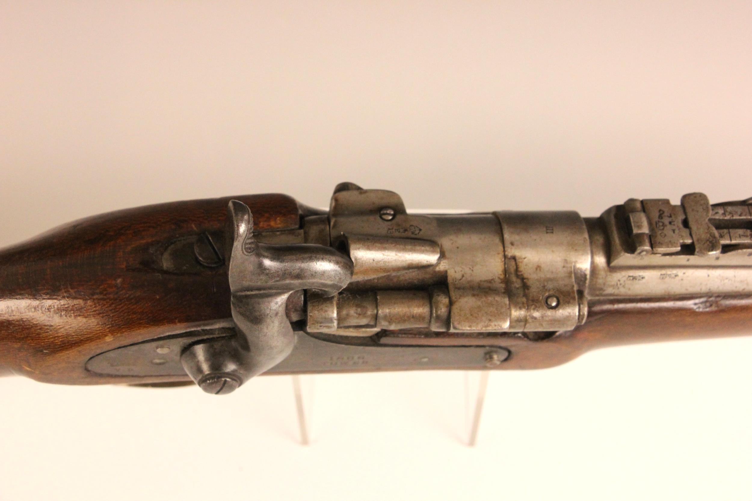 An assembled breach loading percussion cap rifle, late 19th century and ...