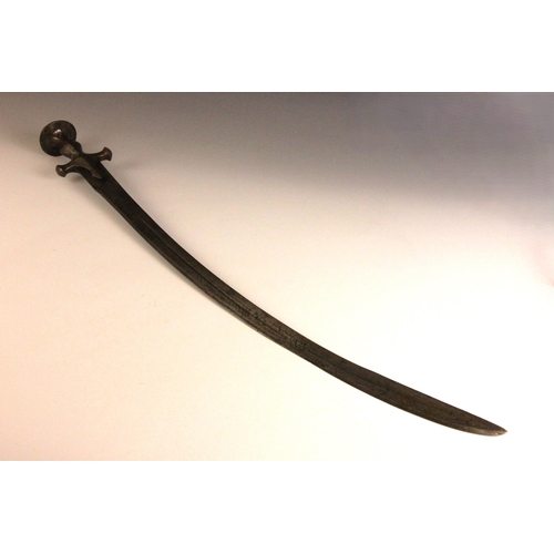An Indian Mughal Empire type Tulwar [Talwar] sword, probably 19th ...